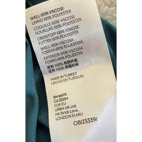 Urban Outfitters Floral Smocked Mini Dress-Womens Small Petite - Picture 8 of 8